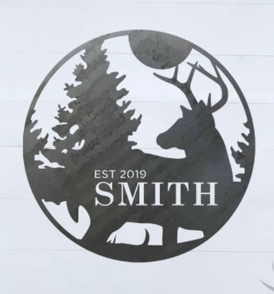 Animal Address Sign 3 Home Art – Artisan Alloys